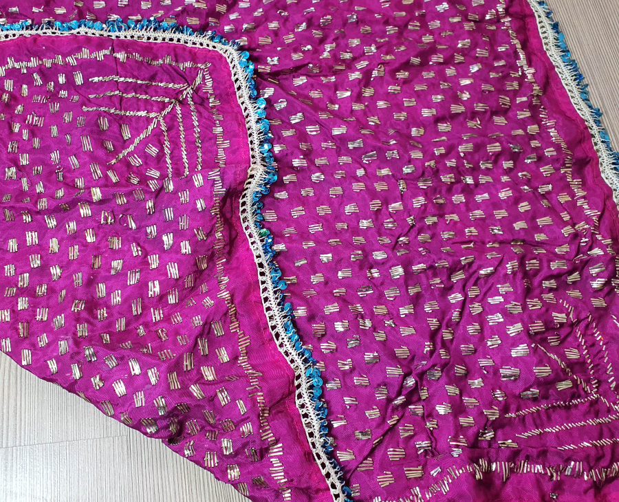 OSMANLI DÖNEMİ BERGAMA KOZAK YÖRESİ GELİN ÖRTÜSÜ