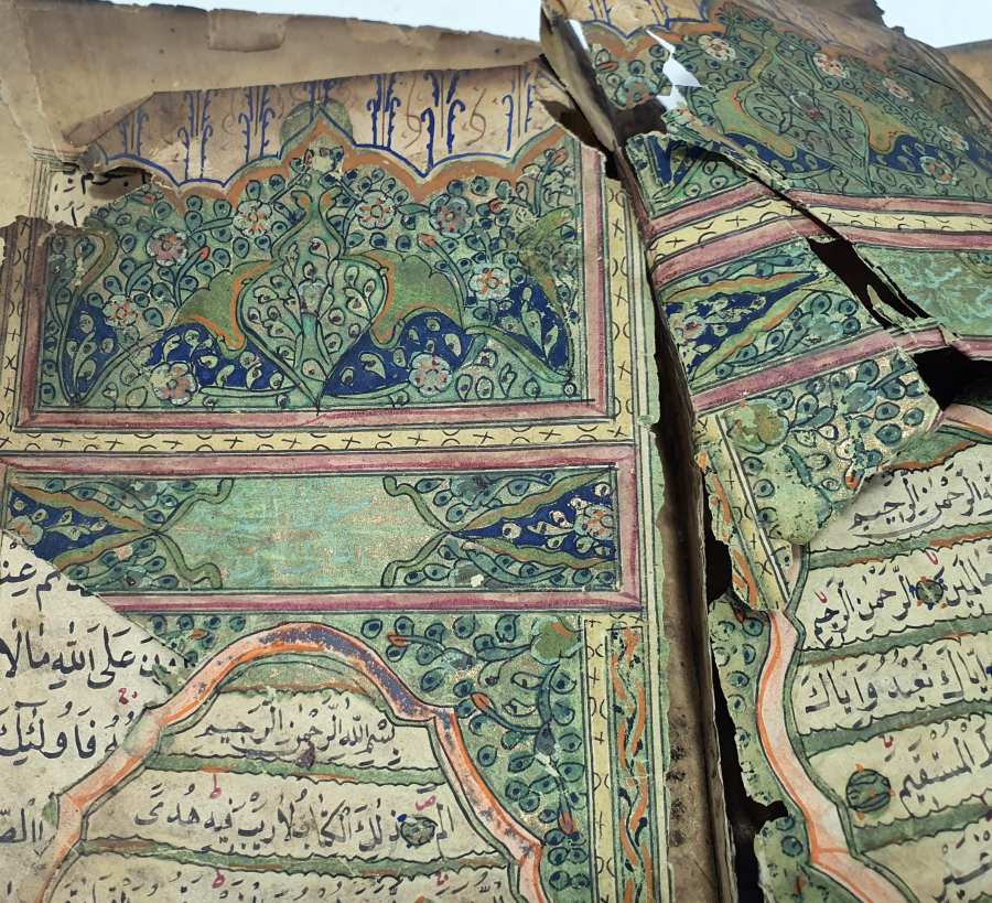 OSMANLI DÖNEMİ EL YAZMA KUR'AN -I KERİM