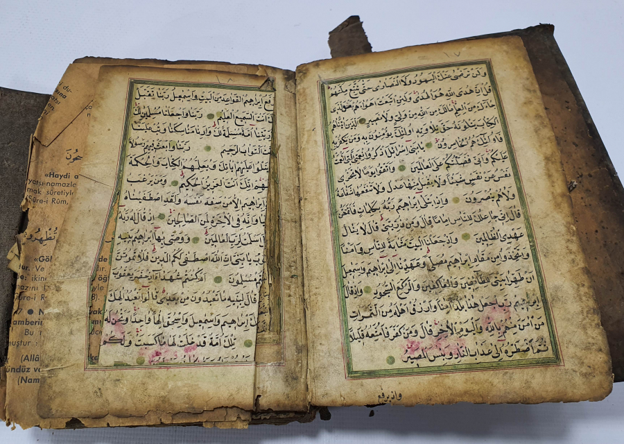 OSMANLI DÖNEMİ EL YAZMA KUR'AN -I KERİM