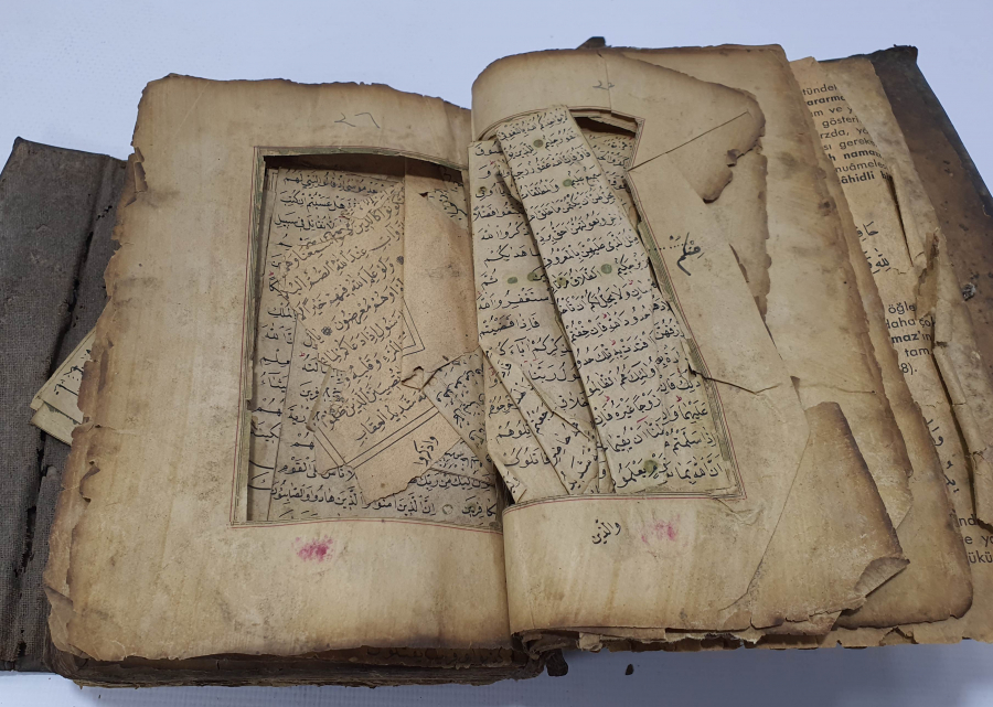 OSMANLI DÖNEMİ EL YAZMA KUR'AN -I KERİM