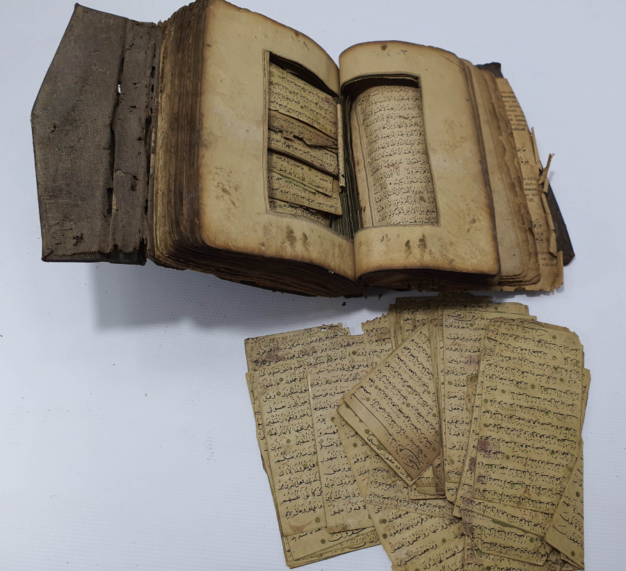 OSMANLI DÖNEMİ EL YAZMA KUR'AN -I KERİM