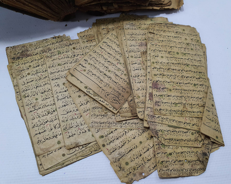 OSMANLI DÖNEMİ EL YAZMA KUR'AN -I KERİM