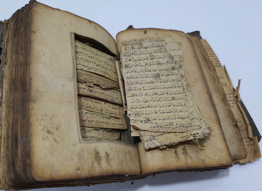 OSMANLI DÖNEMİ EL YAZMA KUR'AN -I KERİM