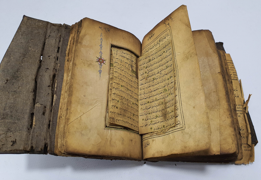 OSMANLI DÖNEMİ EL YAZMA KUR'AN -I KERİM