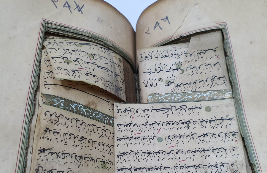 OSMANLI DÖNEMİ EL YAZMA KUR'AN -I KERİM