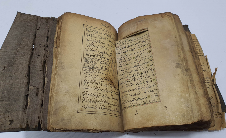 OSMANLI DÖNEMİ EL YAZMA KUR'AN -I KERİM