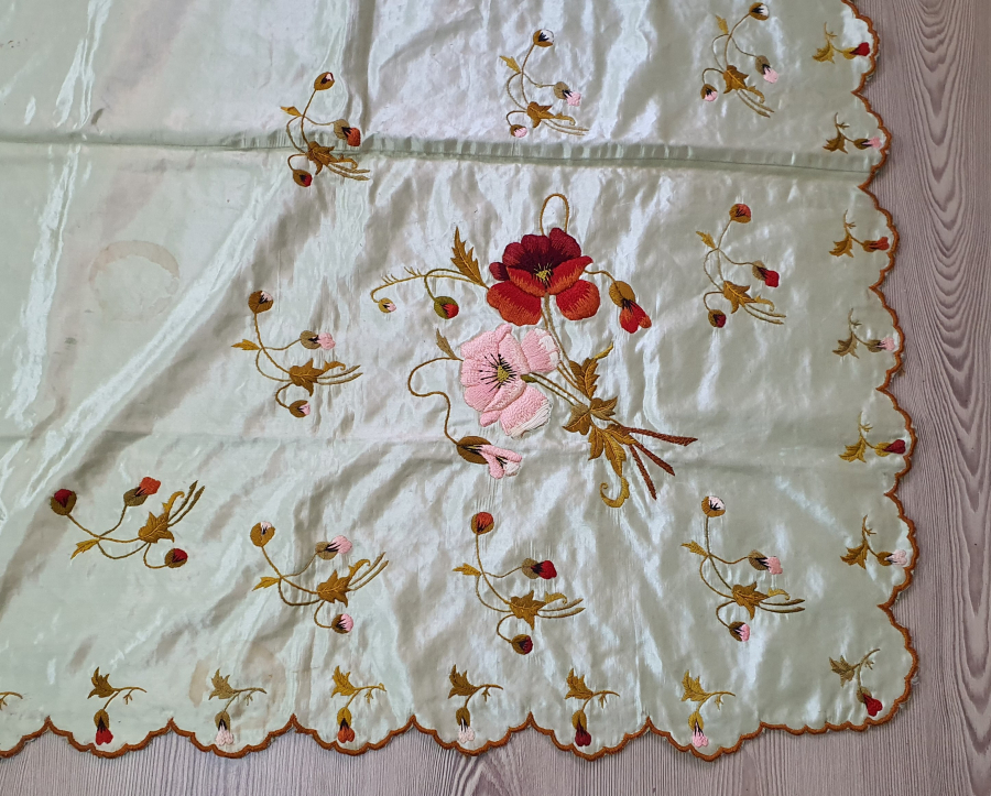 OSMANLI DÖNEMİ İPEK ATLAS GELİN BOHÇASI