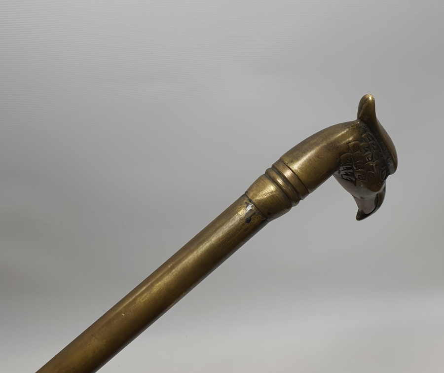 OSMANLI DÖNEMİ KARTAL BAŞLI NADİR GİZLİ ŞİŞ BASTON