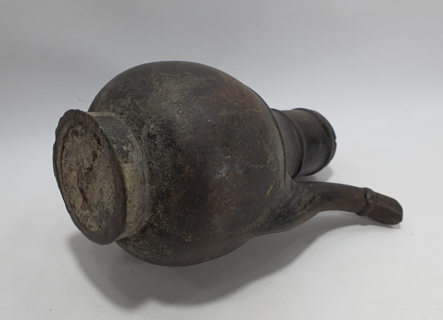 OSMANLI DÖNEMİ RUM İŞİ DEMİR DÖKÜM İBRİK SÜRAHİ