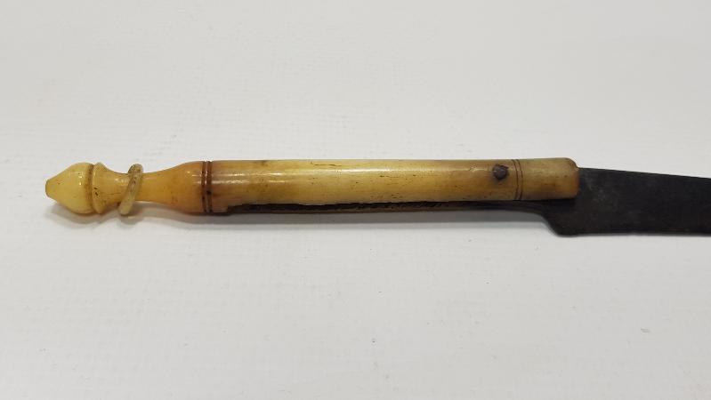 OSMANLI DÖNEMİ TEKKE İŞİ KEMİK SAPLI USTURA