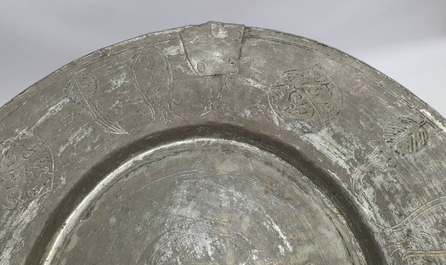 OSMANLI DÖNEMİ YENİÇERİ BAKIR TABAK