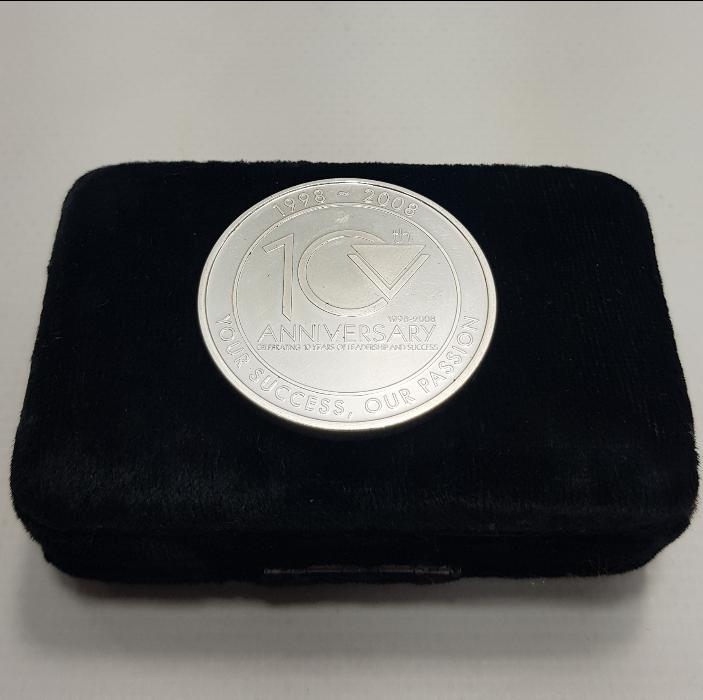 QUESTNET 10. YIL ANISINA GÜMÜŞ MADALYON 