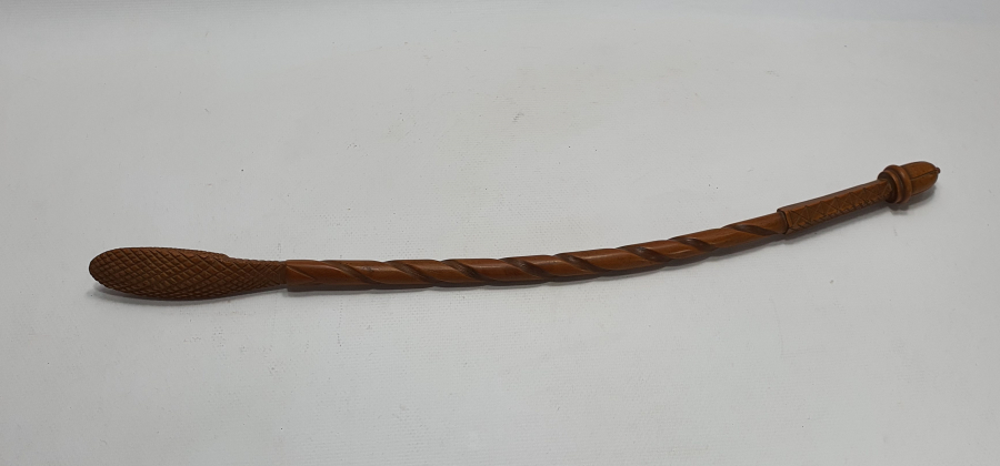 OSMANLI DÖNEMİ ÇOK NADİR MEVLEVİ SİKKELİ SIRT KAŞIYICI