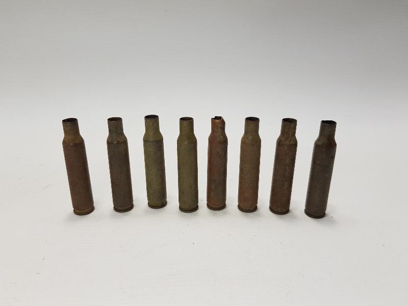 1. DÜNYA SAVAŞI 8 ADET MERMİ KOVANI