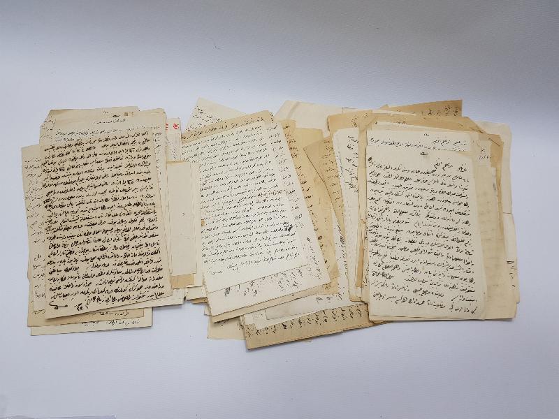 1910-1923 ARASI 100 ADET EL YAZMA OSMANLICA MEKTUP 