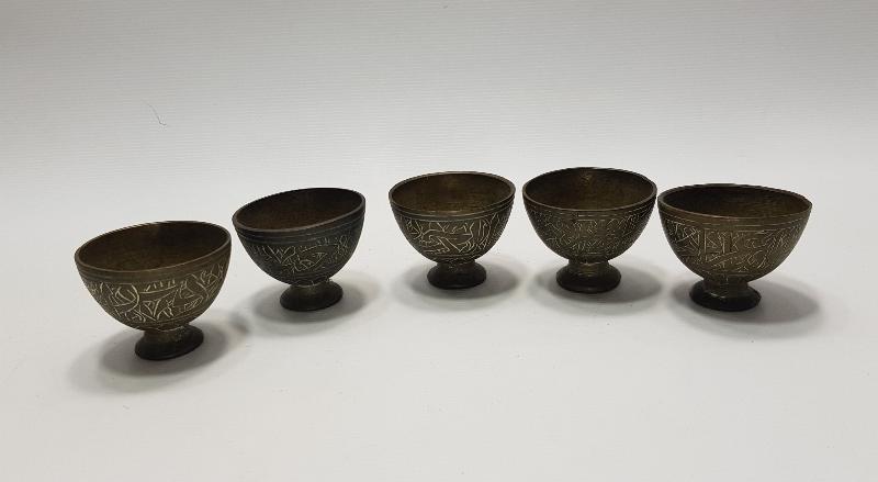 OSMANLI DÖNEMİ̇ KALEM İŞÇİLİKLİ PİRİNÇ FİNCAN ZARFLARI