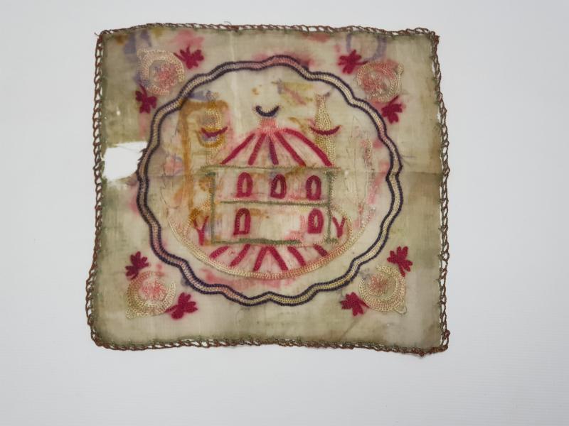 OSMANLI DÖNEMİ AYASOFYA CAMİİ GÖRSELLİ İPEK MENDİL 