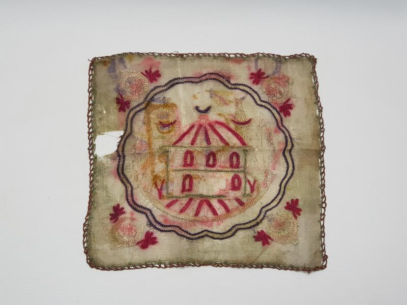 OSMANLI DÖNEMİ AYASOFYA CAMİİ GÖRSELLİ İPEK MENDİL 