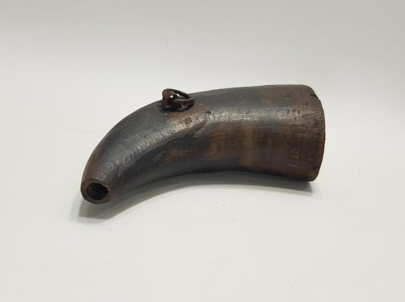 OSMANLI DÖNEMİ BOYNUZ BARUTLUK 