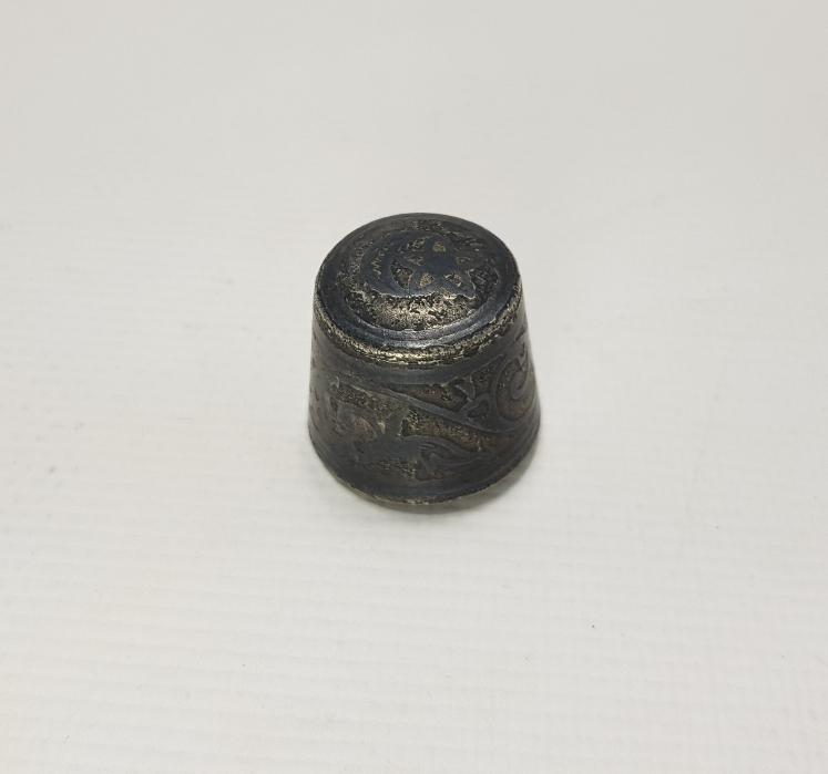 OSMANLI DÖNEMİ ÇERKES İŞİ SAVATLI GÜMÜŞ DÜĞME