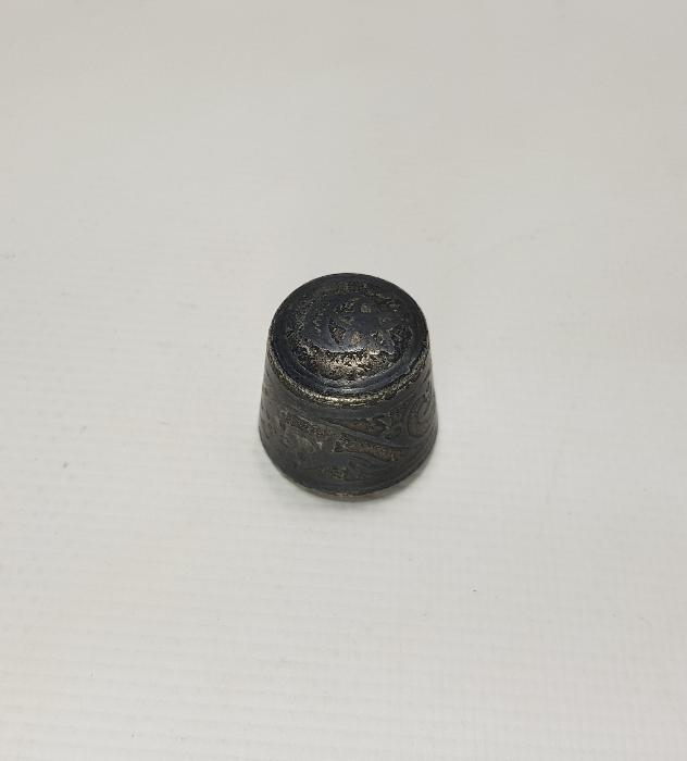 OSMANLI DÖNEMİ ÇERKES İŞİ SAVATLI GÜMÜŞ DÜĞME