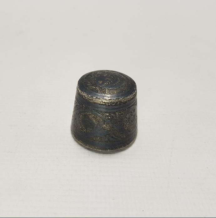 OSMANLI DÖNEMİ ÇERKES İŞİ SAVATLI GÜMÜŞ DÜĞME