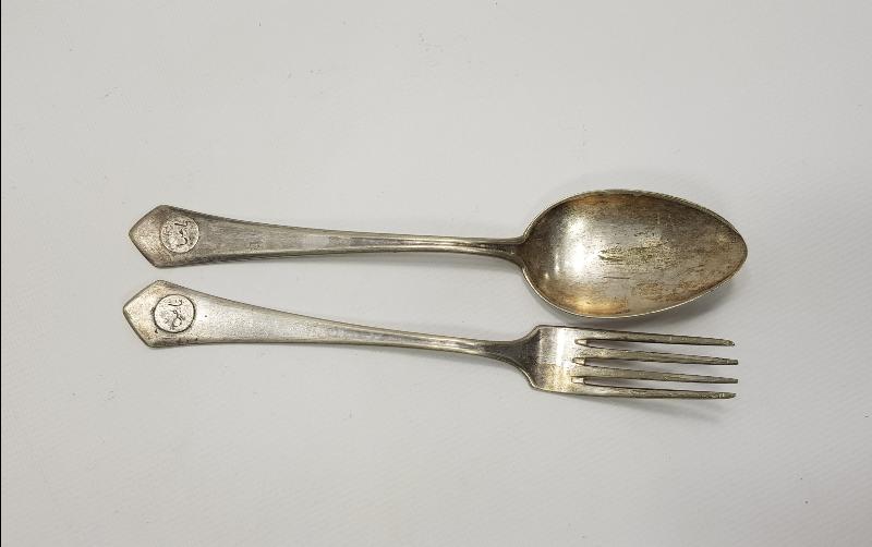 OSMANLICA KARS YAZILI SEYAHAT ÇATAL KAŞIK SETİ