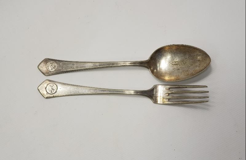 OSMANLICA KARS YAZILI SEYAHAT ÇATAL KAŞIK SETİ