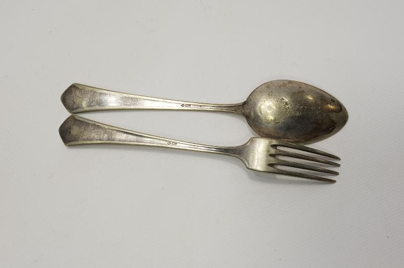 OSMANLICA KARS YAZILI SEYAHAT ÇATAL KAŞIK SETİ