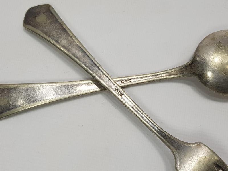 OSMANLICA KARS YAZILI SEYAHAT ÇATAL KAŞIK SETİ