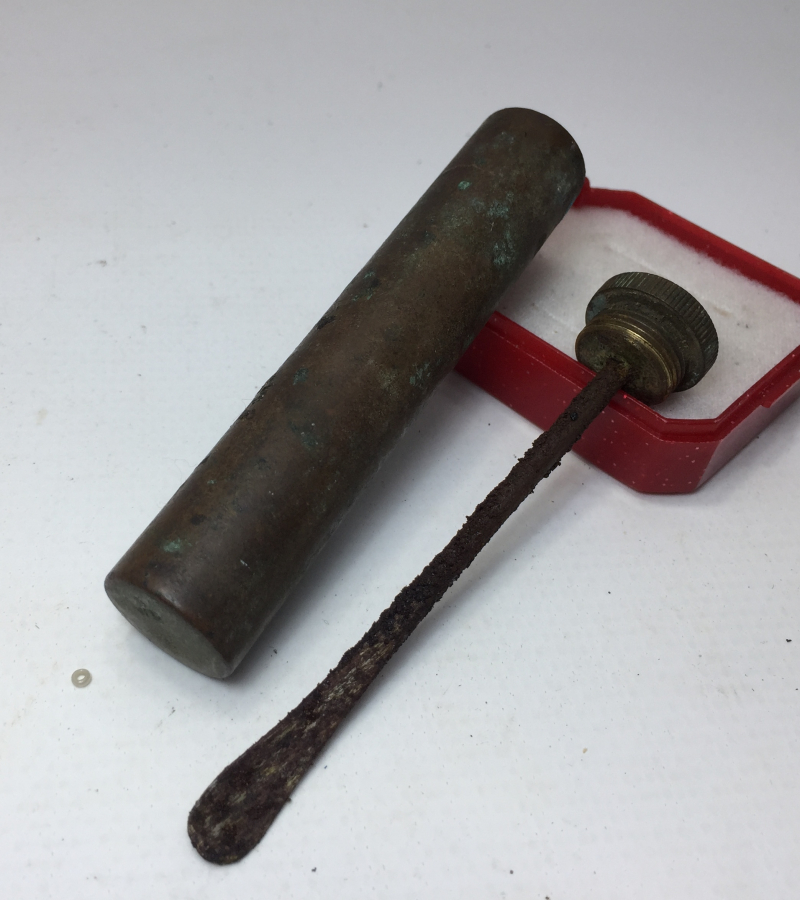 1. DÜNYA SAVAŞI DÖNEMİ NADİR İNGİLİZ ENFİELD TÜFEK YAĞDANLIĞI