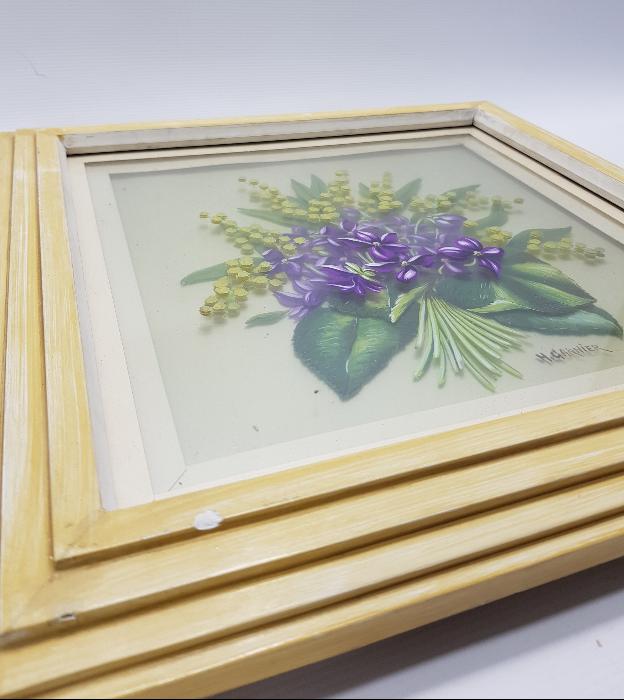 SANATÇI İMZALI EL BOYAMA ÜÇ BOYUTLU TABLO 