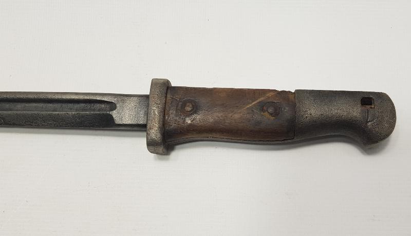 1. DÜNYA SAVAŞI DÖNEMİ NADİR FORMDA OSMANLI YALMANLI SÜNGÜ 