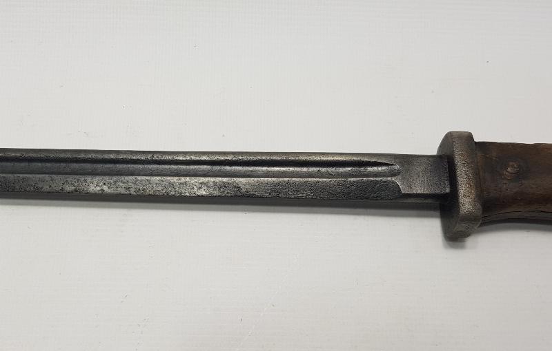 1. DÜNYA SAVAŞI DÖNEMİ NADİR FORMDA OSMANLI YALMANLI SÜNGÜ 