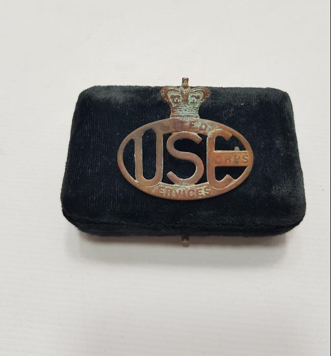 1. DÜNYA SAVAŞI DÖNEMİ NADİR İNGİLİZ ASKERİ BİRLİK ROZETİ 