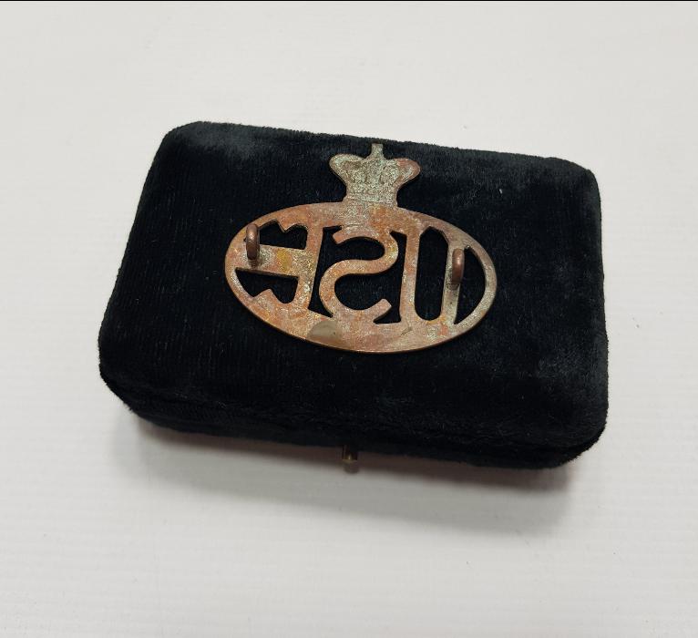 1. DÜNYA SAVAŞI DÖNEMİ NADİR İNGİLİZ ASKERİ BİRLİK ROZETİ 