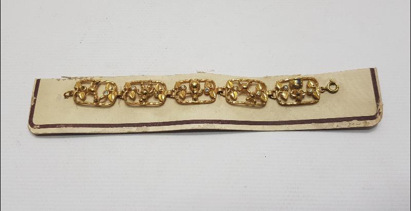 1930'LARDAN ALTIN KAPLAMA BIJUTERİ BİLEKLİK