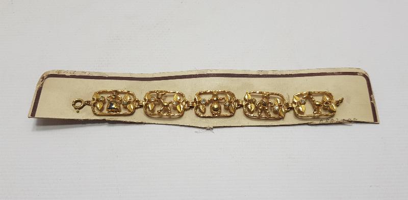 1930'LARDAN ALTIN KAPLAMA BIJUTERİ BİLEKLİK