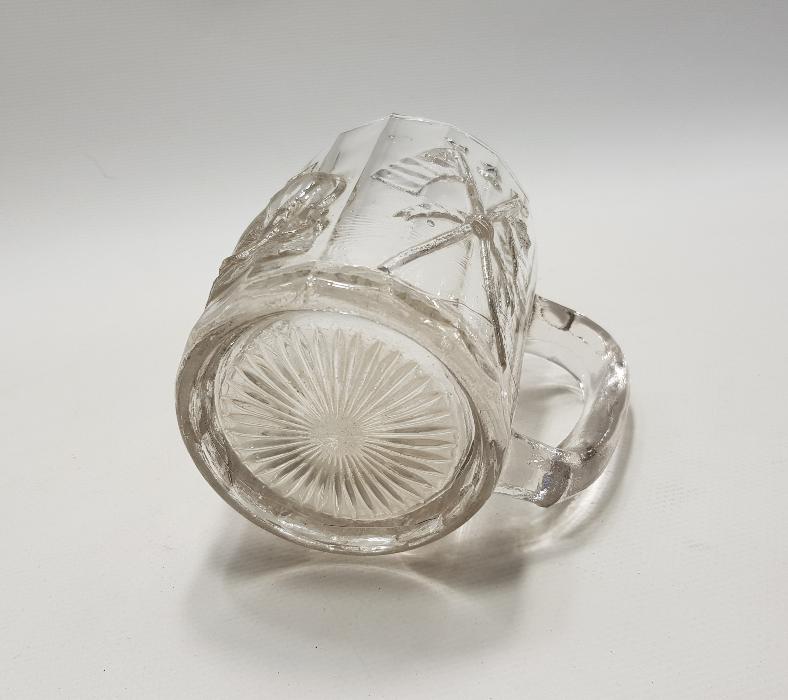 OSMANLI DÖNEMİ AY YILDIZ VE ASLAN KABARTMALI BİRA BARDAĞI 