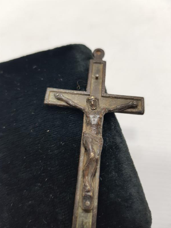 OSMANLI DÖNEMİ ÇARMIHA GERİLMİŞ HAZRETİ İSA FİGÜRLÜ HAÇ 