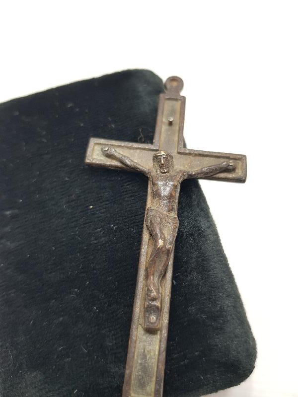 OSMANLI DÖNEMİ ÇARMIHA GERİLMİŞ HAZRETİ İSA FİGÜRLÜ HAÇ 