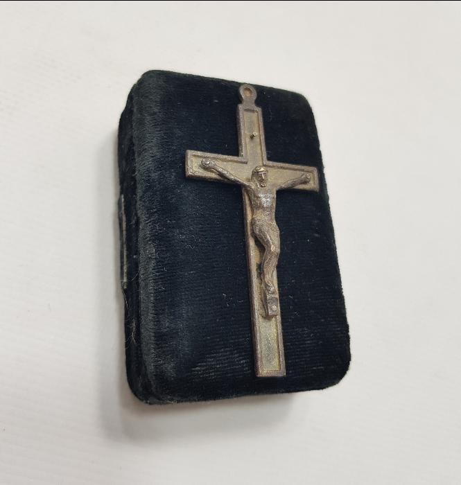 OSMANLI DÖNEMİ ÇARMIHA GERİLMİŞ HAZRETİ İSA FİGÜRLÜ HAÇ 