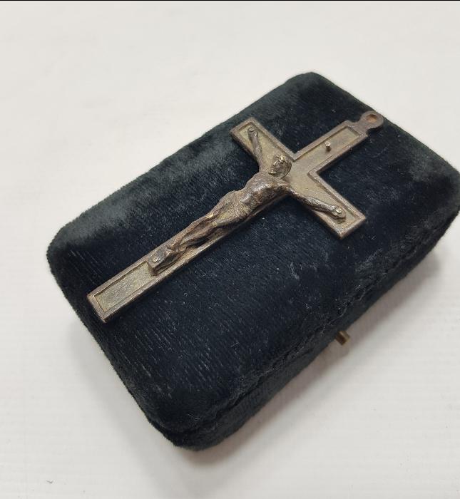 OSMANLI DÖNEMİ ÇARMIHA GERİLMİŞ HAZRETİ İSA FİGÜRLÜ HAÇ 