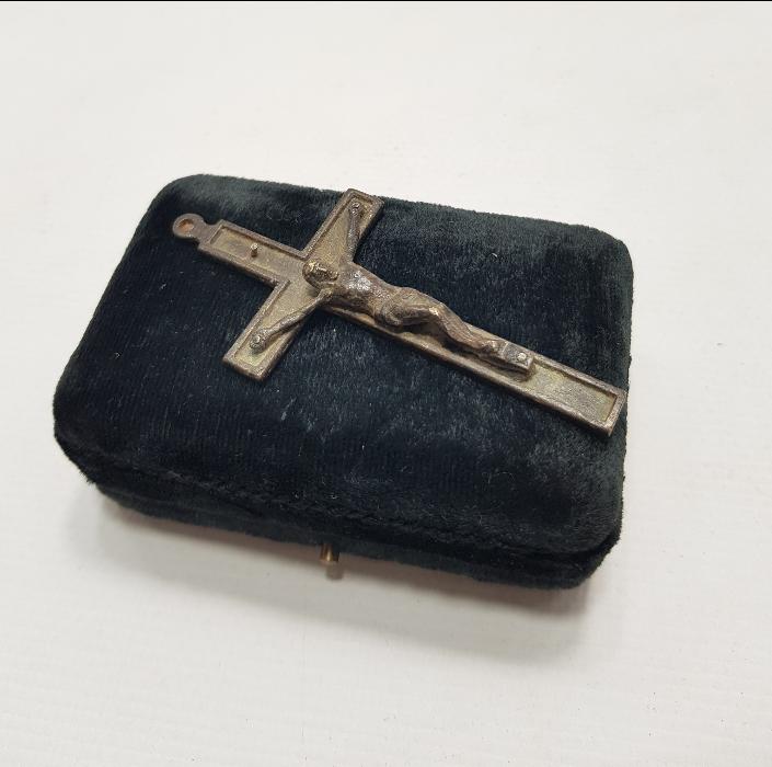 OSMANLI DÖNEMİ ÇARMIHA GERİLMİŞ HAZRETİ İSA FİGÜRLÜ HAÇ 