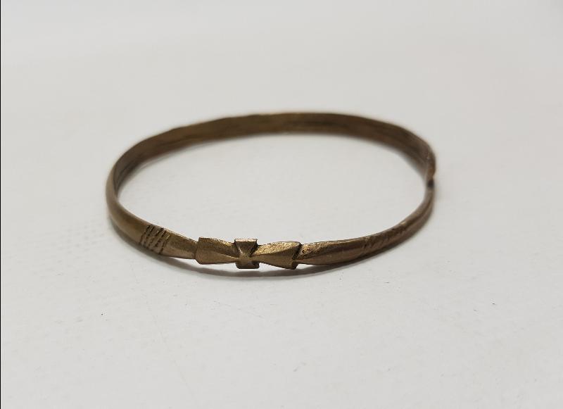 OSMANLI DÖNEMİ ÇOK NADİR RUM İŞİ HAÇLI BİLEZİK PAZUBENT 