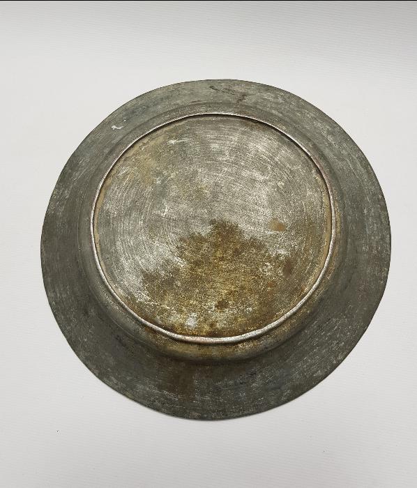 OSMANLI DÖNEMİ DAVUT YILDIZI VE HARİKA DESENLERİYLE BAKIR TABAK 