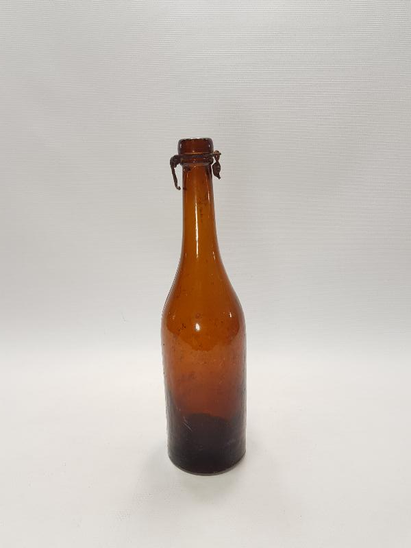 OSMANLICA YAZILI BÜYÜKDERE NEKTAR BİRA ŞİŞESİ 