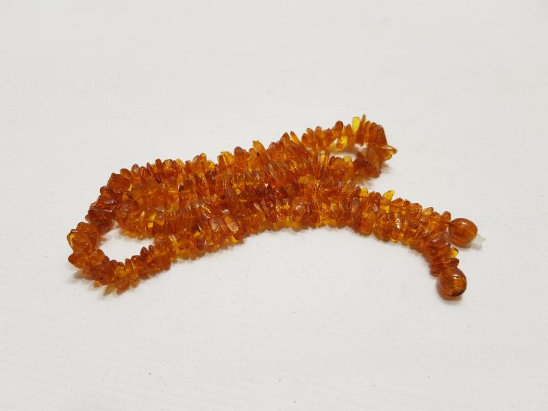 DAMLA KEHRİBAR KOLYE 