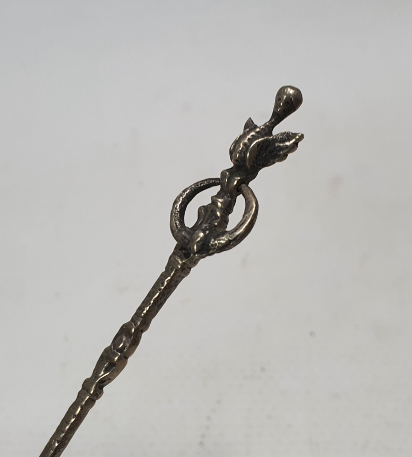 MELEK FİGÜRLÜ GÜMÜŞ LİMON ÇATALI