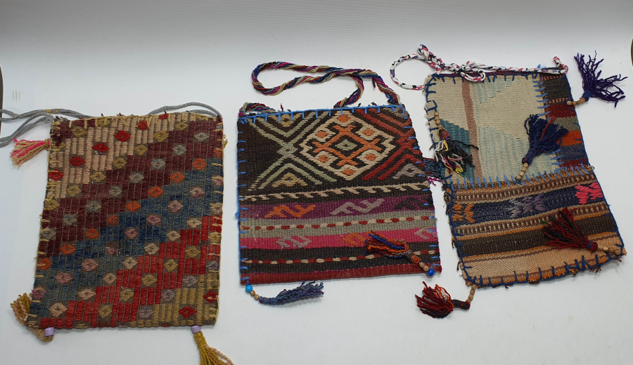 OSMANLI DÖNEMİ 3 ADET HEYBE - ÇANTA